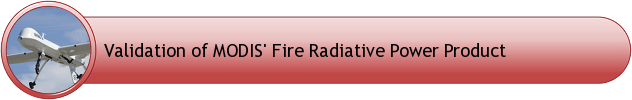 Validation of MODIS' Fire Radiative Power Product